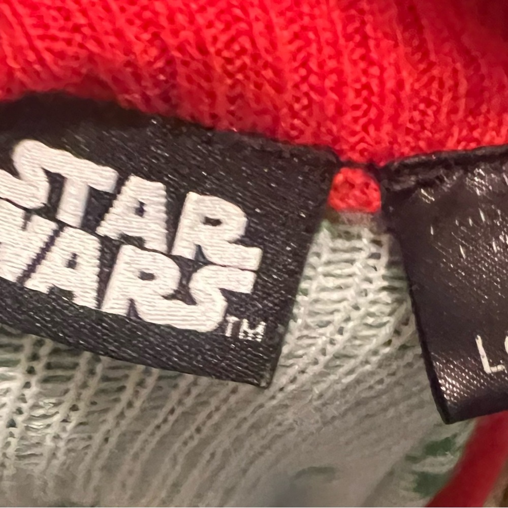 Stars wars Mandalorian, baby Yoda ugly  Christmas sweater men size large - Picture 5 of 5